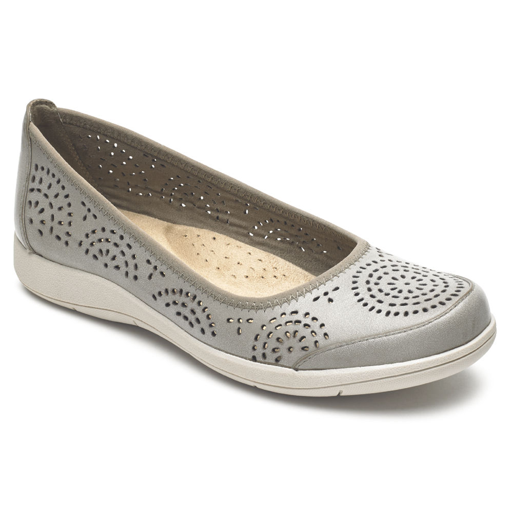 Rockport Slip-On Dam Grå - Daisey Ballet - SIYZT3457